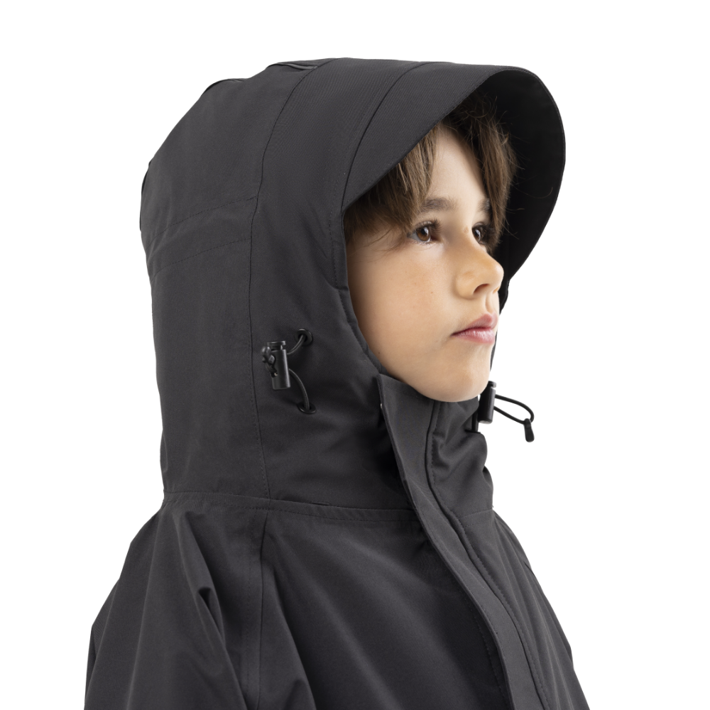 Red Equipment Kids’ Long Sleeve Dry Waterproof Changing Robe - Black ...