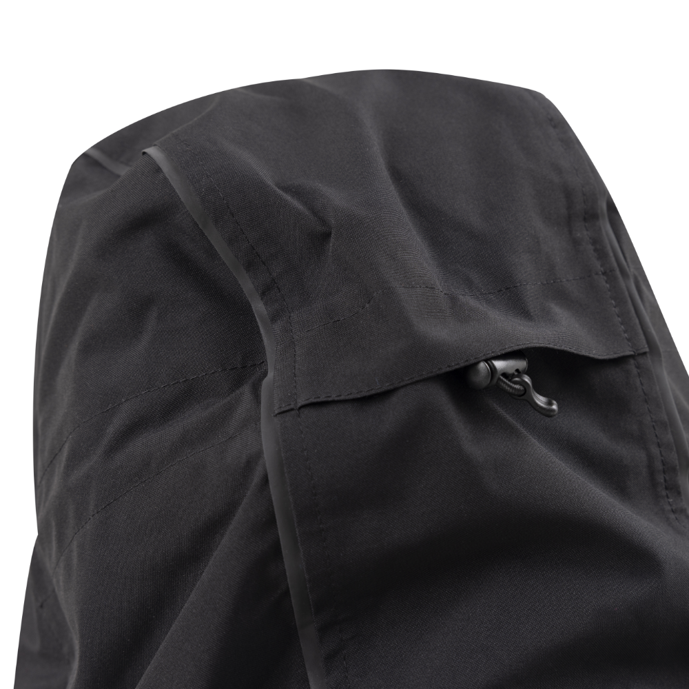 Kids’ Long Sleeve Dry Waterproof Changing Robe Alter EVO Pro - Stealth Black