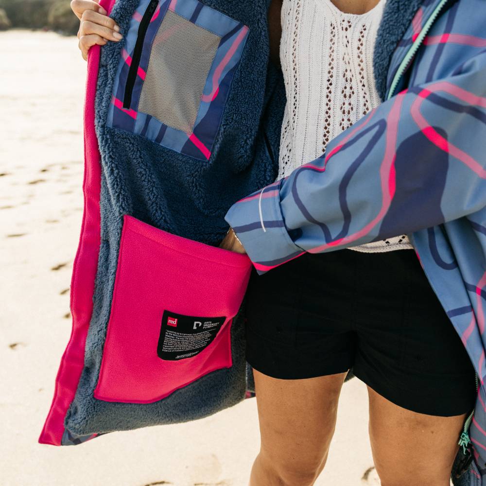 Women's Limited Edition Dry Waterproof Changing Robe Alter EVO Pro - Tidal Textures