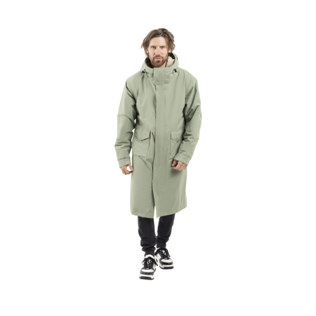 EVO Pro Slimline Waterproof Parka Jacket Sage Green