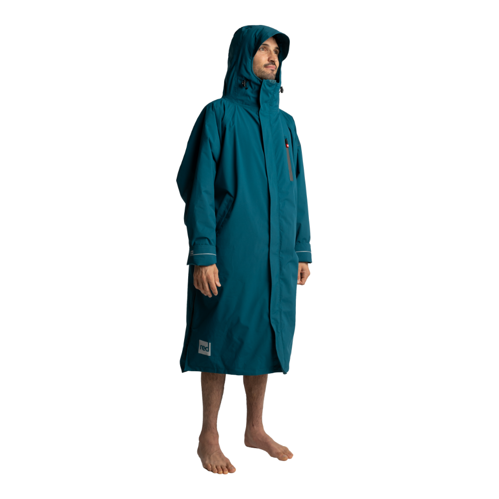 Men's Long Sleeve Dry Waterproof Changing Robe Alter EVO - Atlantic Teal