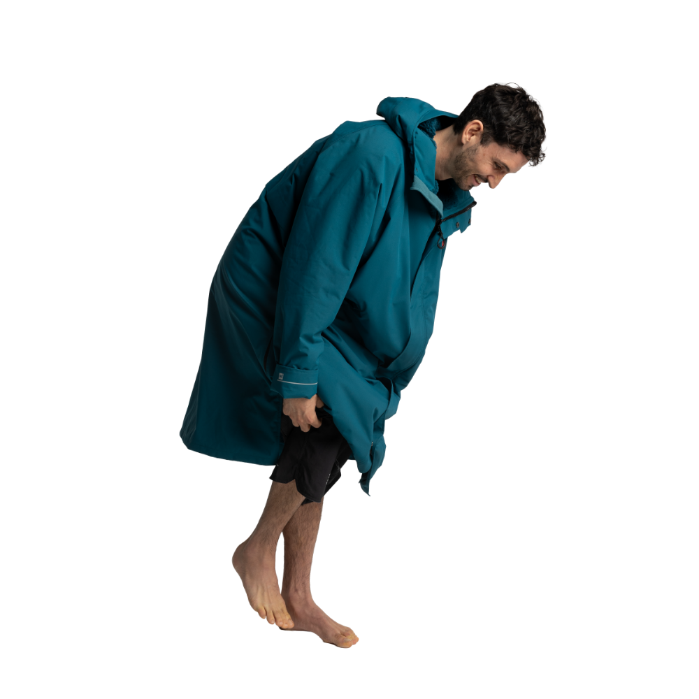 Men's Long Sleeve Dry Waterproof Changing Robe Alter EVO - Atlantic Teal