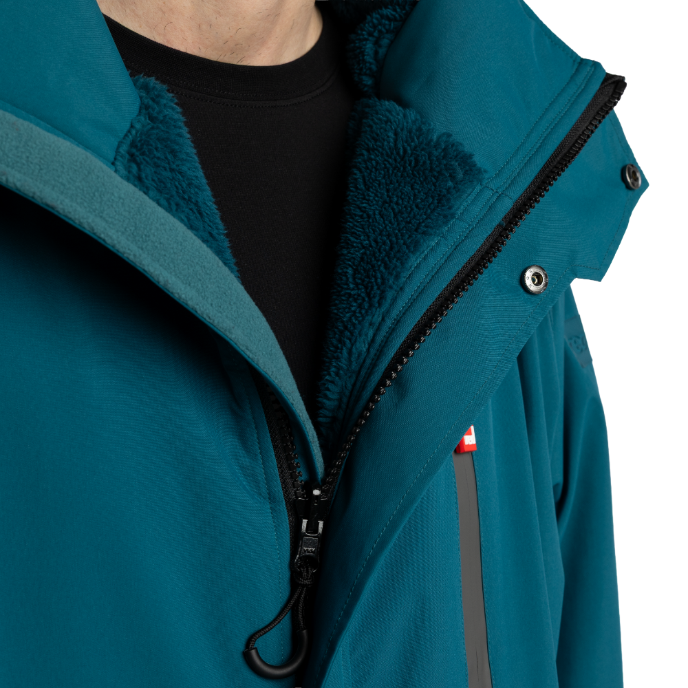 Men's Long Sleeve Dry Waterproof Changing Robe Alter EVO - Atlantic Teal