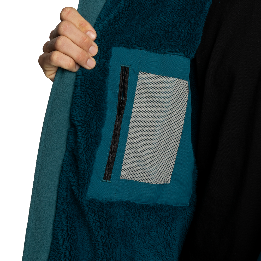 Men's Long Sleeve Dry Waterproof Changing Robe Alter EVO - Atlantic Teal
