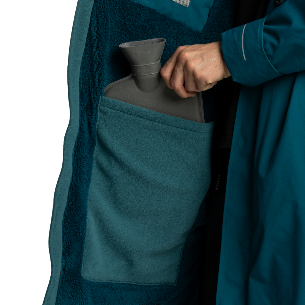 Men's Long Sleeve Dry Waterproof Changing Robe Alter EVO - Atlantic Teal