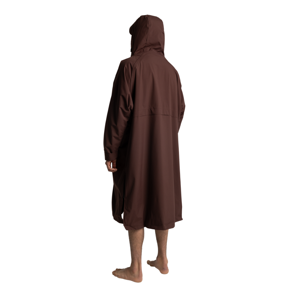 Men's Long Sleeve Dry Waterproof Changing Robe Alter EVO - Deep Chestnut