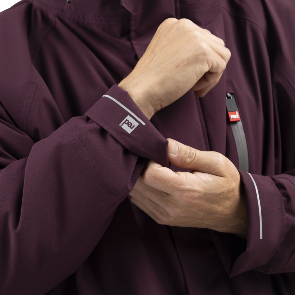 Men's Long Sleeve Dry Waterproof Changing Robe Alter EVO - Rich Burgundy