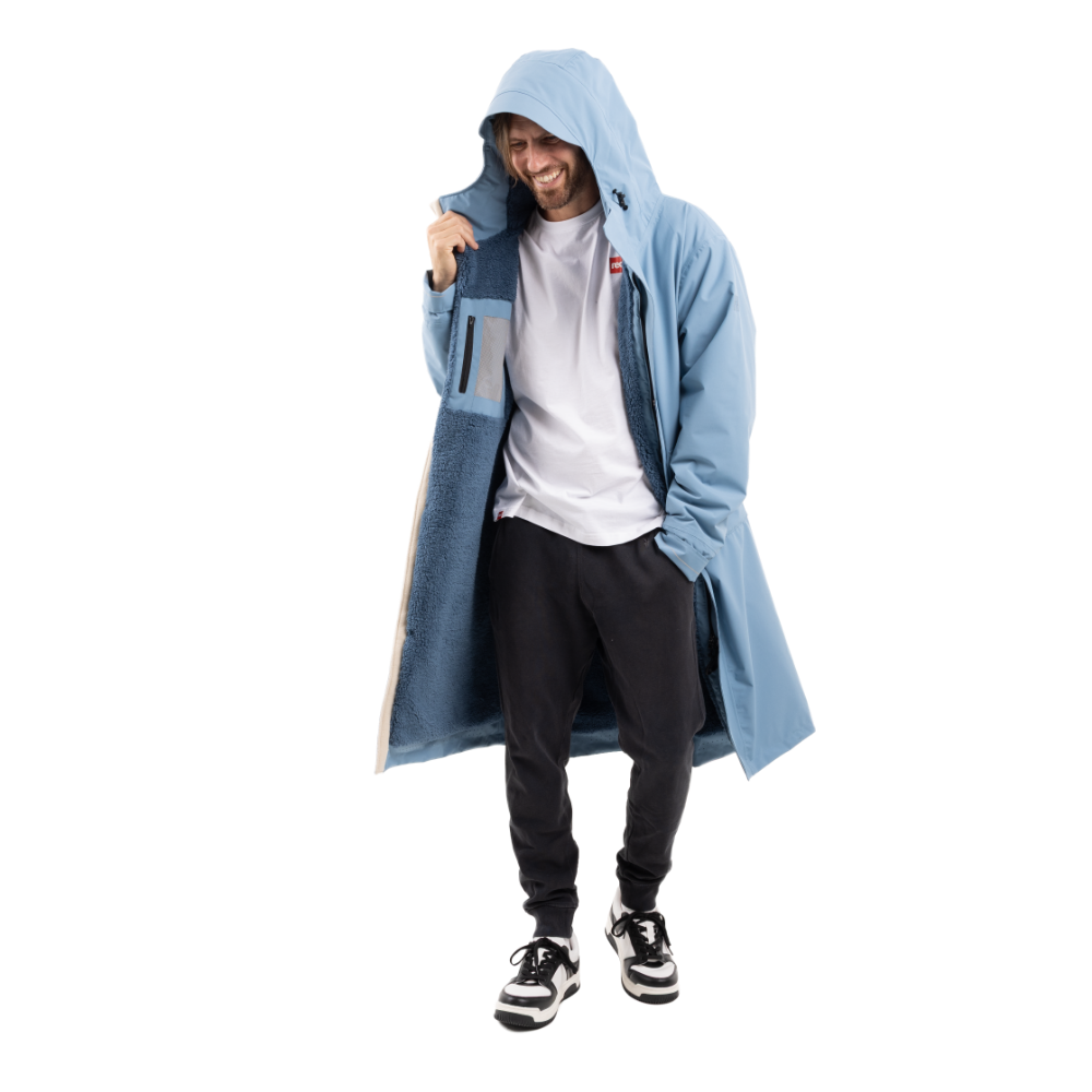 Men's EVO Pro Slimline Waterproof Parka Jacket - Alpine Blue