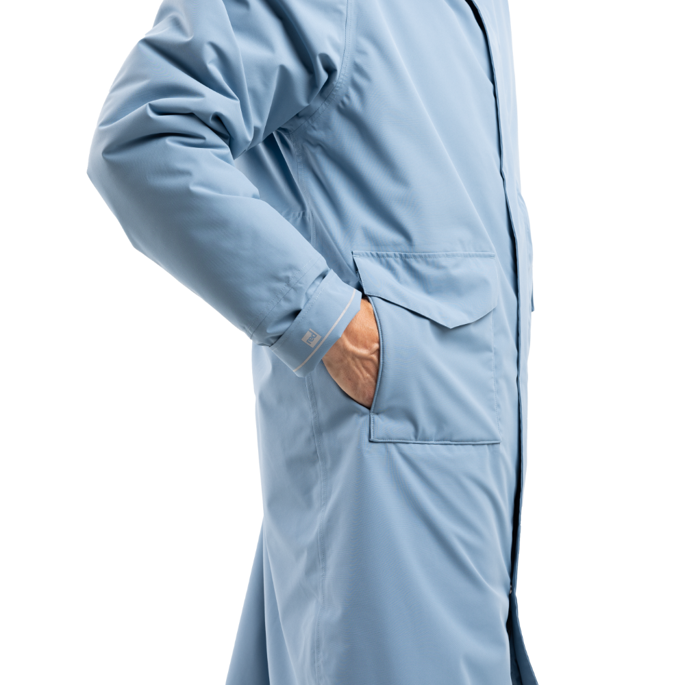 Men's EVO Pro Slimline Waterproof Parka Jacket - Alpine Blue
