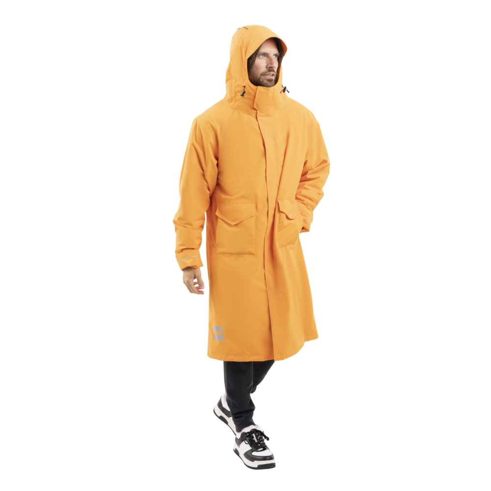 Men's EVO Pro Slimline Waterproof Parka Jacket - Bitter Orange