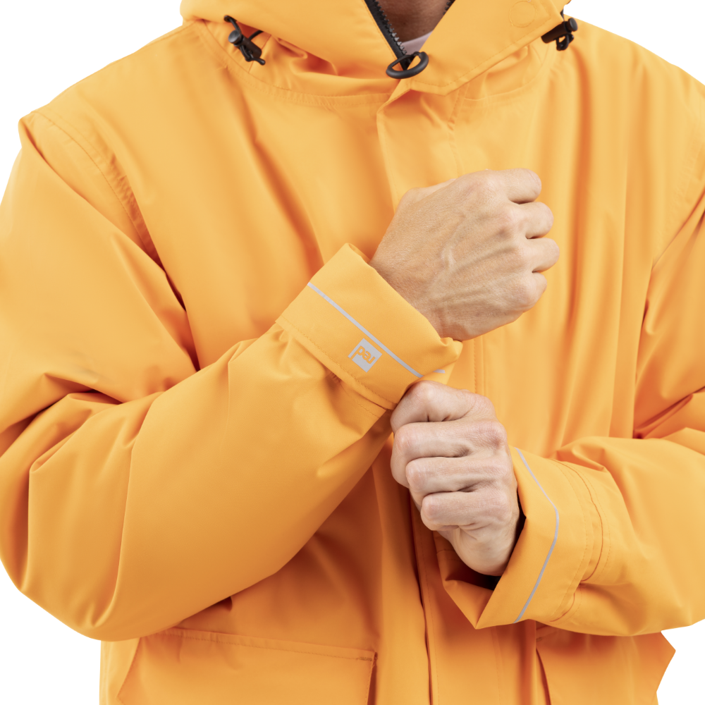 Men's EVO Pro Slimline Waterproof Parka Jacket - Bitter Orange