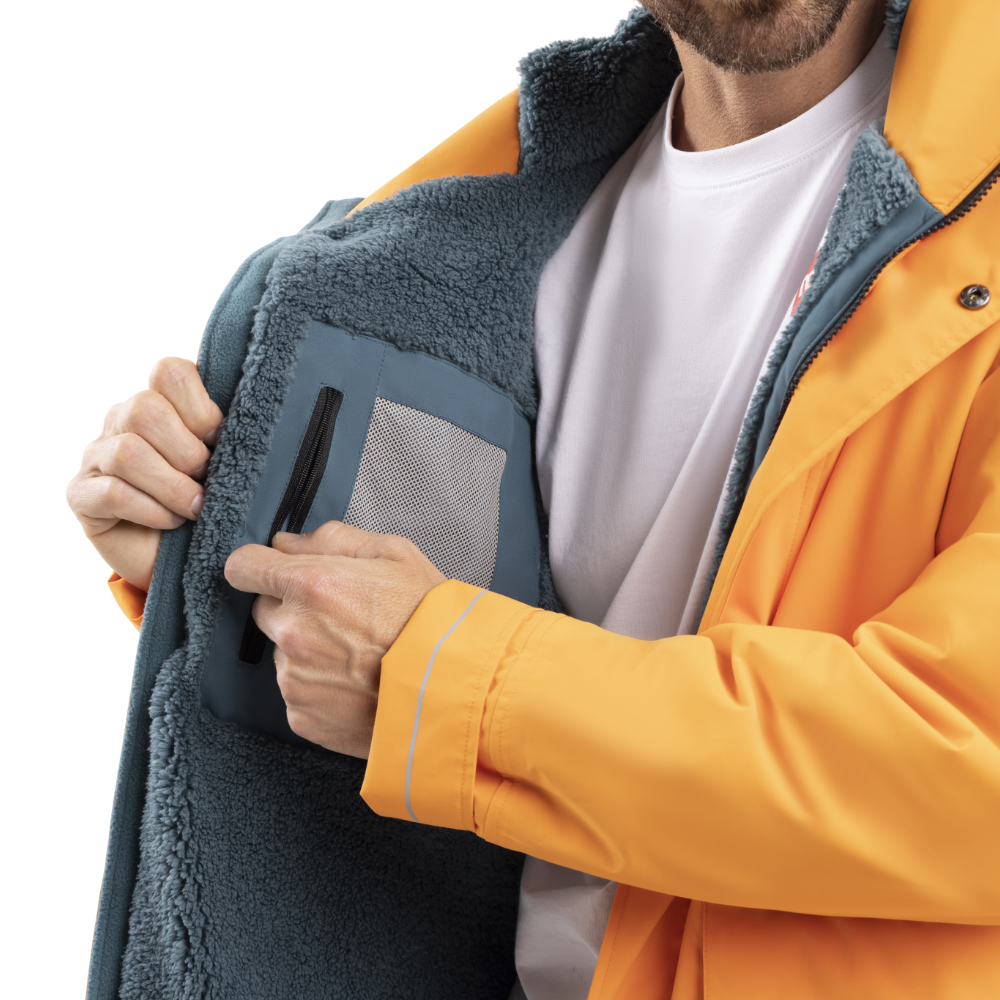 Men's EVO Pro Slimline Waterproof Parka Jacket - Bitter Orange