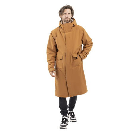 EVO Pro Slimline Waterproof Parka Jacket Caramel