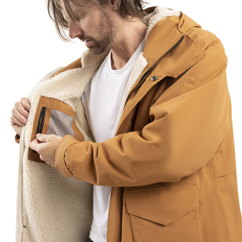 Men's EVO Pro Slimline Waterproof Parka Jacket - Caramel