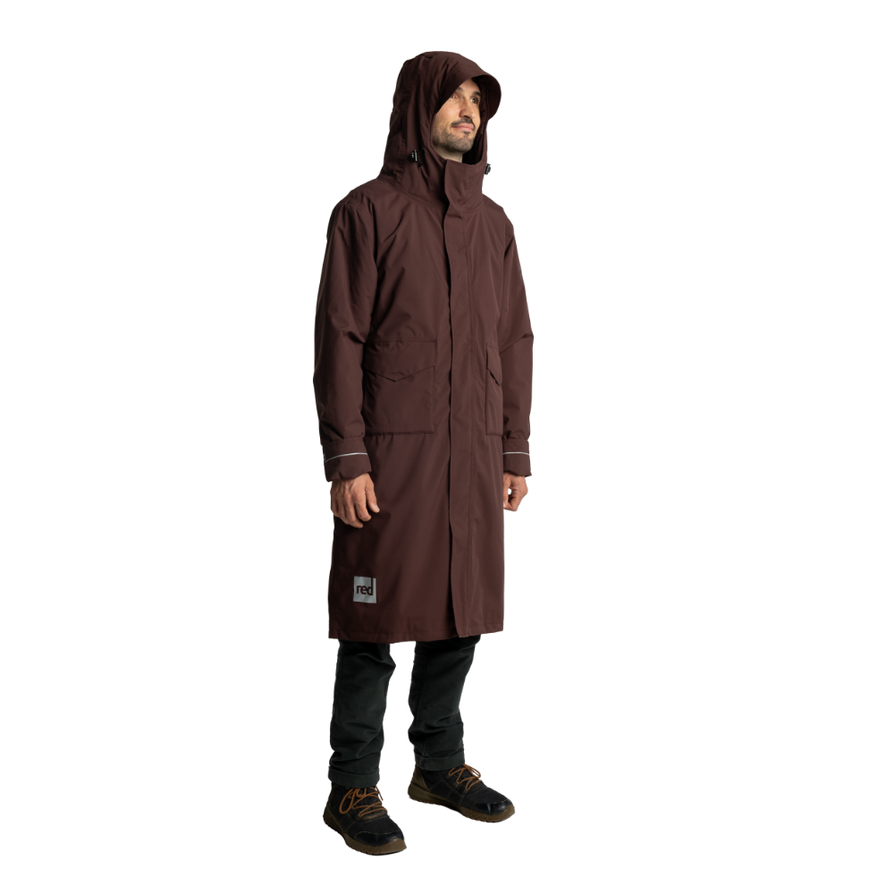 Men's EVO Pro Waterproof Parka Jacket - Deep Chestnut