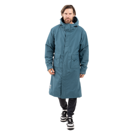 EVO Pro Slimline Waterproof Parka Jacket Deep Teal