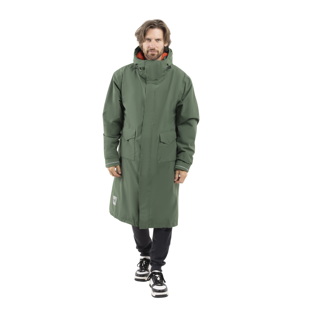 Men's EVO Pro Waterproof Parka Jacket - Forest Green