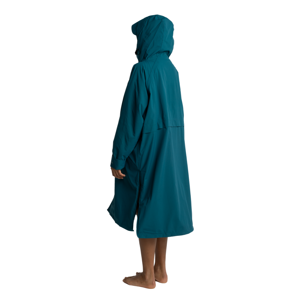 Women's Long Sleeve Dry Waterproof Changing Robe Alter EVO - Atlantic Teal