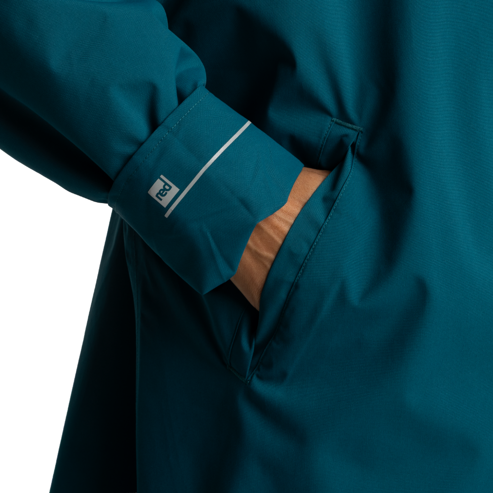 Women's Long Sleeve Dry Waterproof Changing Robe Alter EVO - Atlantic Teal