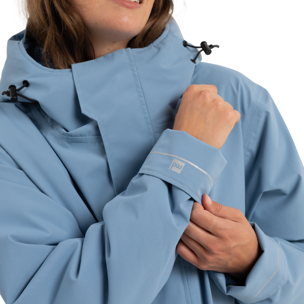 Women's EVO Pro Slimline Waterproof Parka Jacket - Alpine Blue