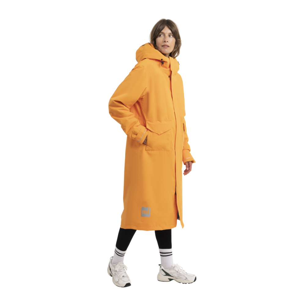 Women's EVO Pro Slimline Waterproof Parka Jacket - Bitter Orange