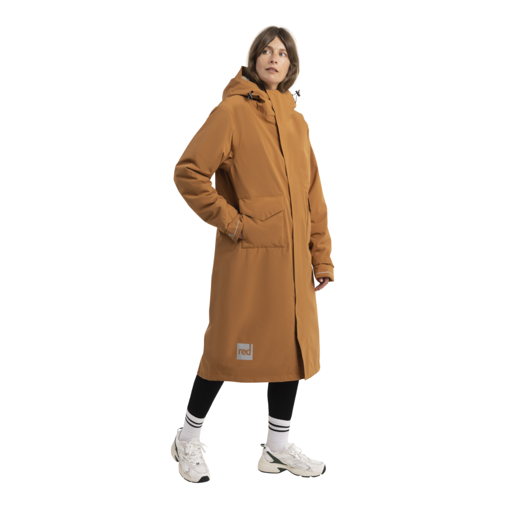 Women's EVO Pro Slimline Waterproof Parka Jacket - Caramel