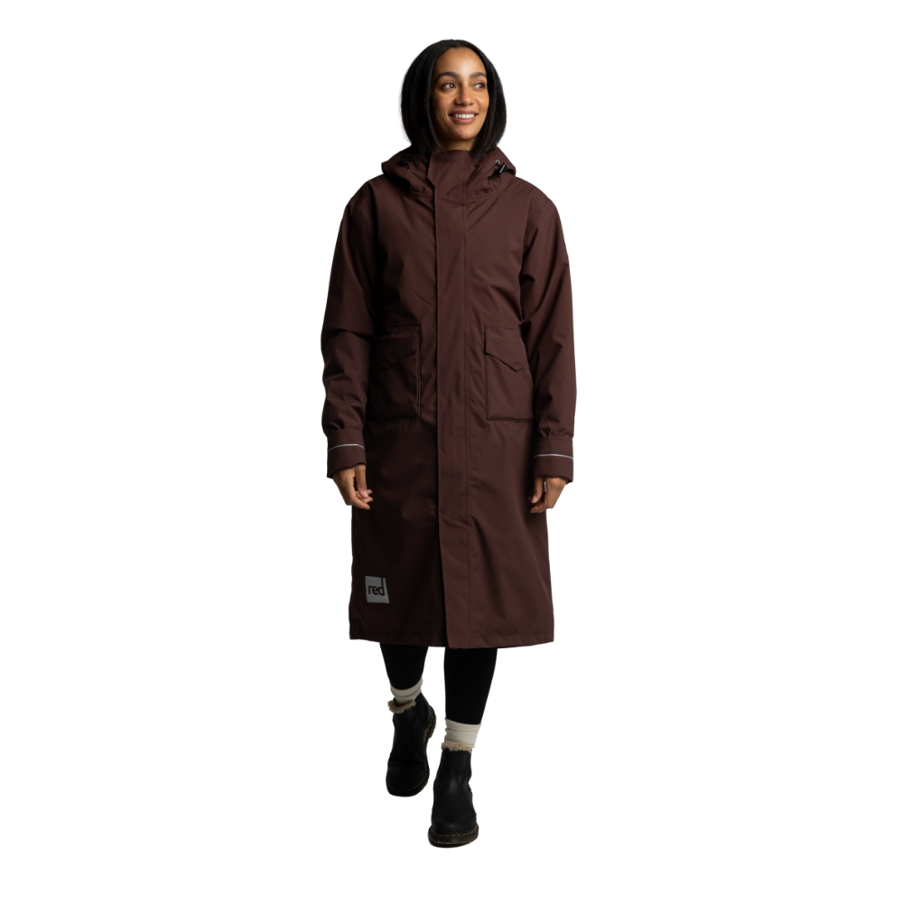 Women's EVO Pro Waterproof Parka Jacket - Deep Chestnut