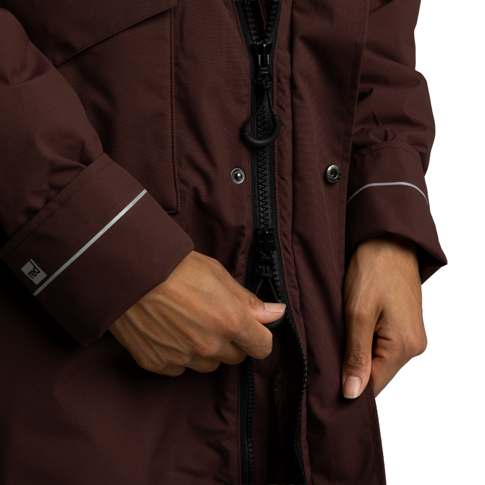 Women's EVO Pro Waterproof Parka Jacket - Deep Chestnut