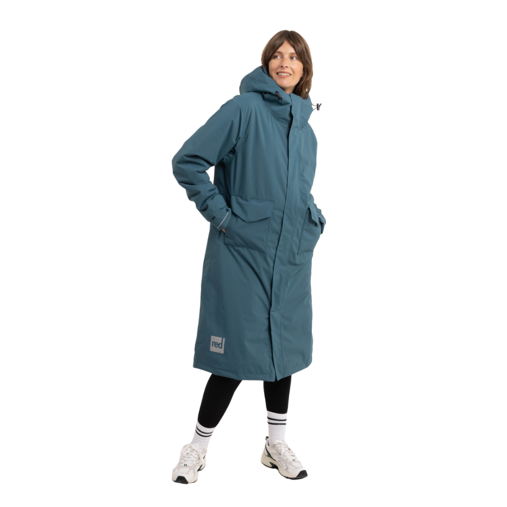 Women's EVO Pro Slimline Waterproof Parka Jacket - Deep Teal