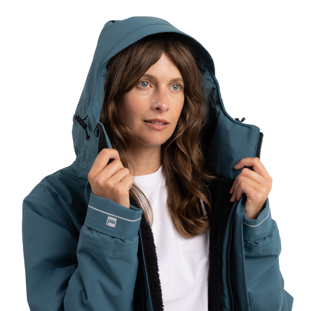 Women's EVO Pro Slimline Waterproof Parka Jacket - Deep Teal