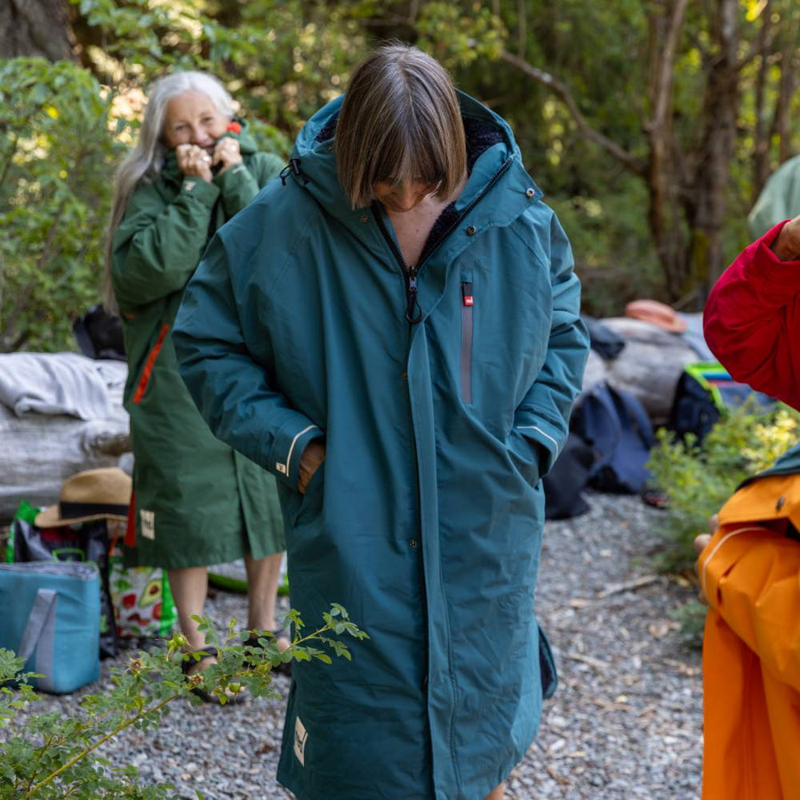 Red Equipment Women's Long-Sleeve Waterproof Changing Robes – Red ...