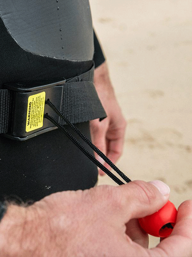 Quick Release SUP Leash Waist Belt