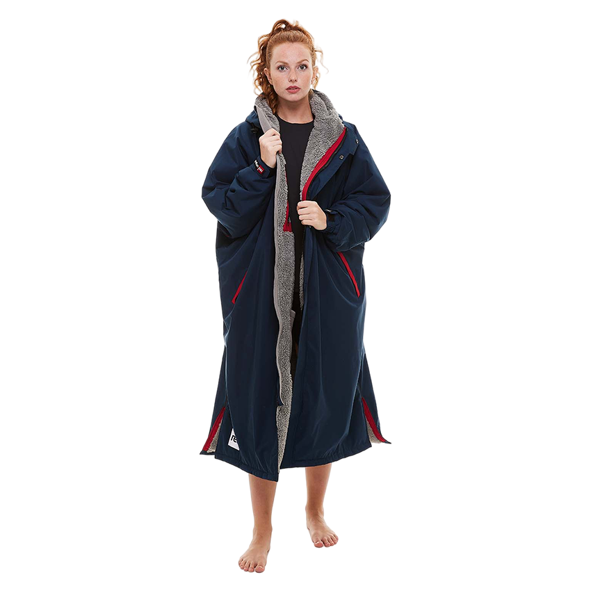 Women's Long Sleeve Pro Change Robe EVO - Navy