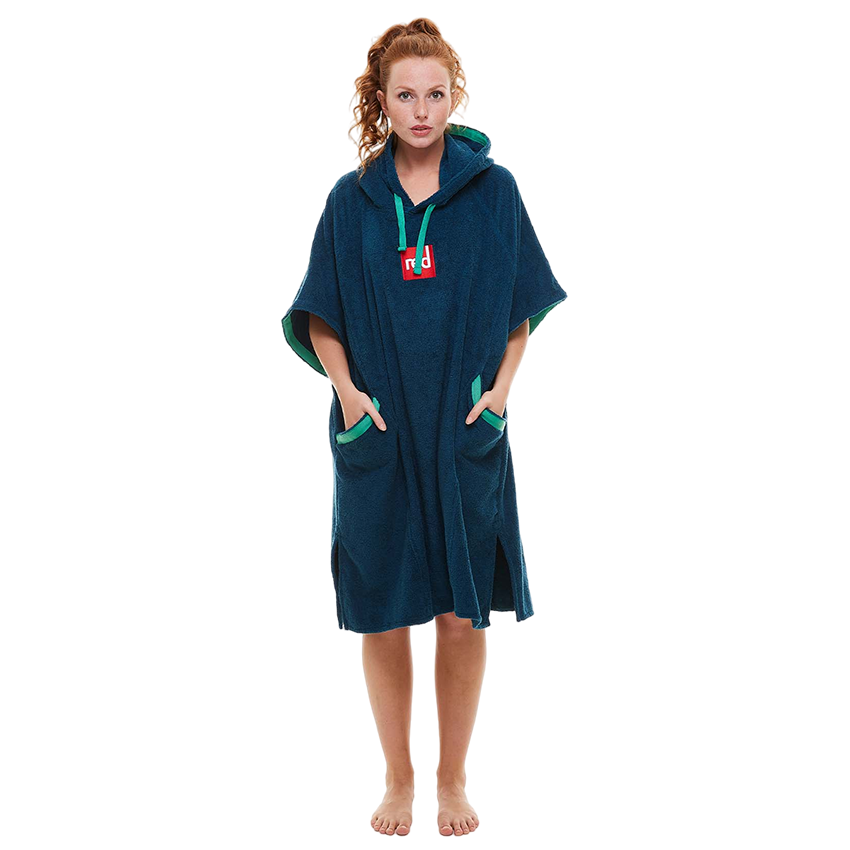 Changing Robe I Red Original Women's Toweling Robe I Outdoor Changing Robes – Red ...