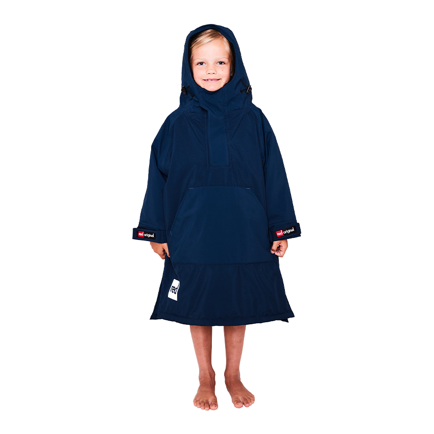 Kids Dry Poncho - Navy