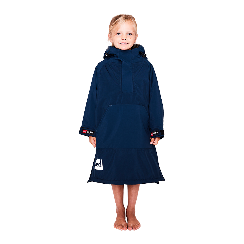 Kids Dry Poncho - Navy