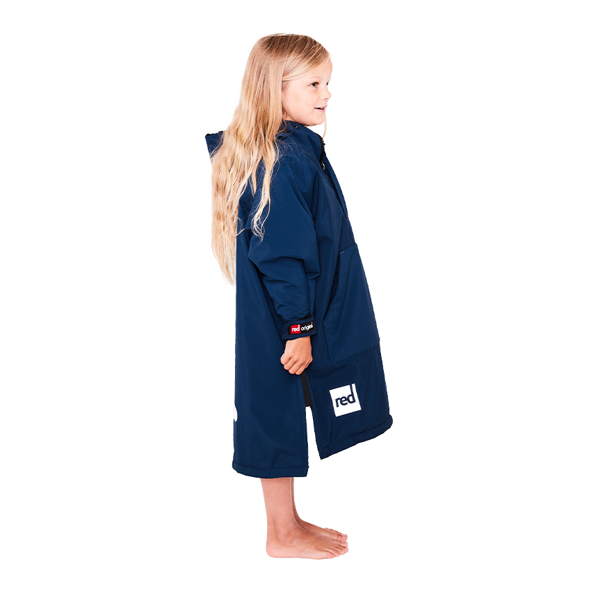 Kids Dry Poncho - Navy