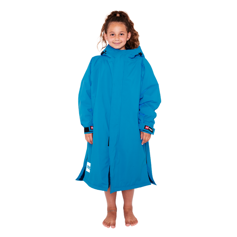 Red Original Kids Waterproof Dry Pro Robe - Marine