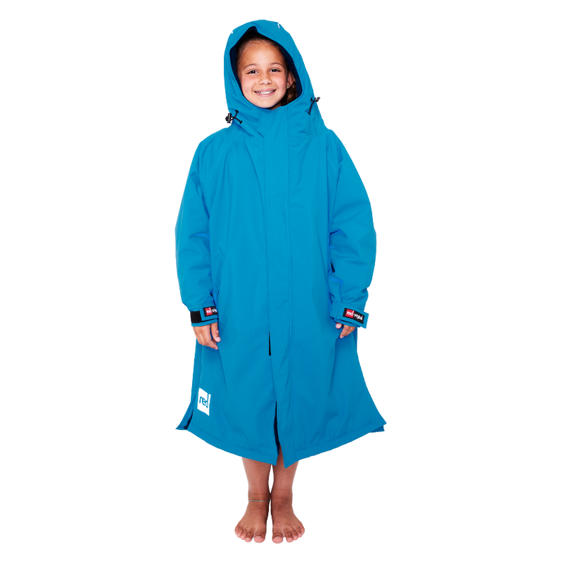 Red Original Kids Waterproof Dry Pro Robe - Marine