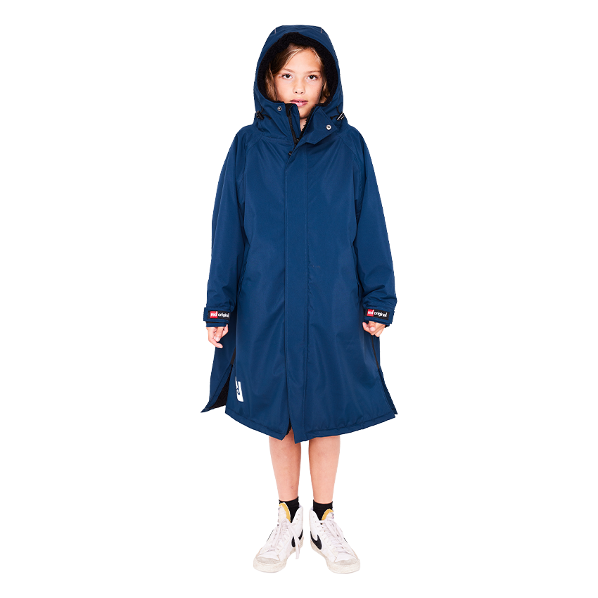 Kids Dry Pro Robe - Navy