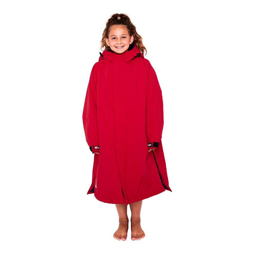 Kids Dry Pro Robe - Red