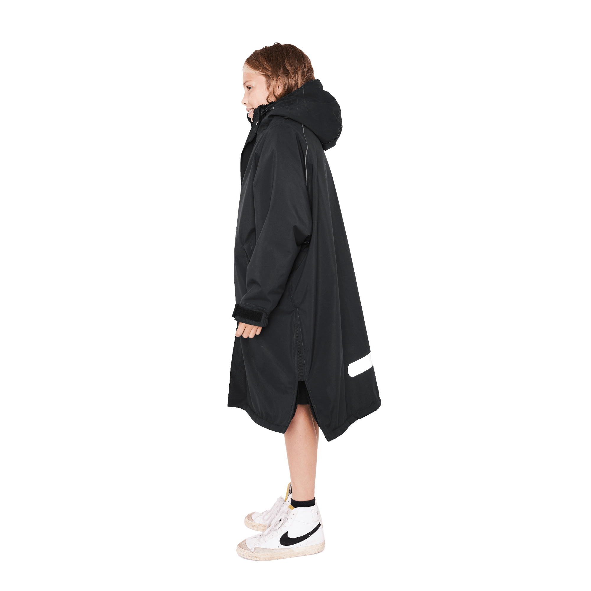 Kids Dry Pro Robe - Black