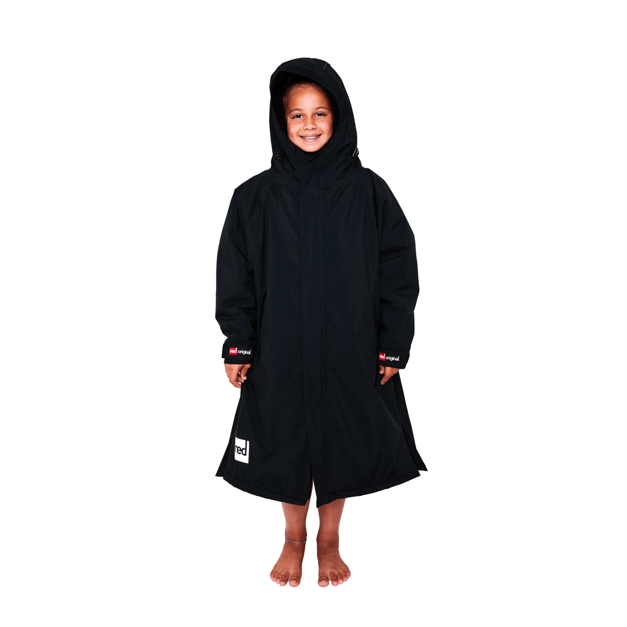 Kids Dry Pro Robe - Black