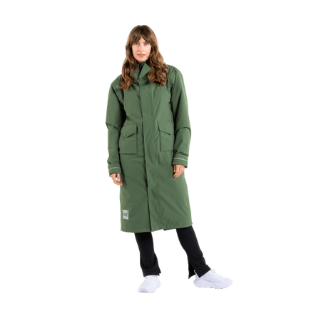 EVO Pro Slimline Waterproof Parka Jacket Forest Green