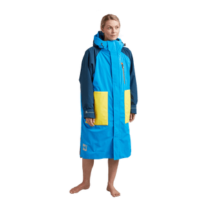 Women's Long Sleeve Recovered Dry Changing Robe Alter Evo - Marine