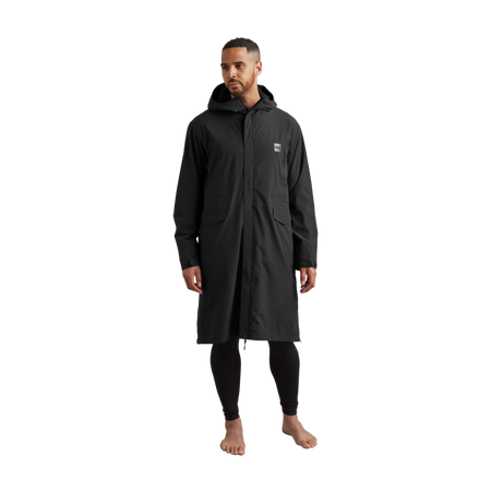Pursuit Waterproof Lightweight Changing Robe Jacket Obsidian