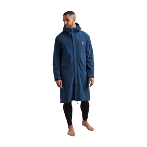 Men's Pursuit Waterproof Lightweight Changing Robe Jacket - Ocean Blue