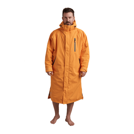 Long Sleeve Waterproof Dry Changing Robe Alter Evo Bitter Orange