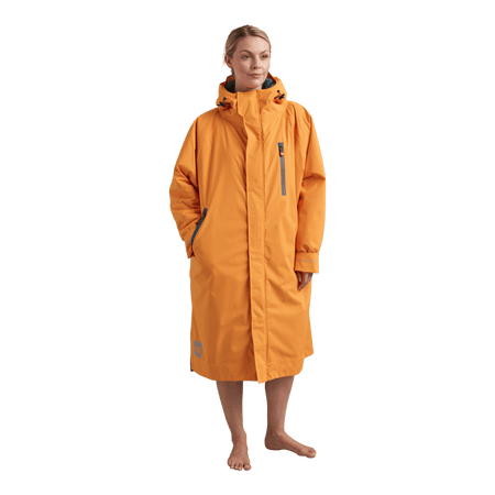 Long Sleeve Dry Waterproof Changing Robe Alter EVO Bitter Orange