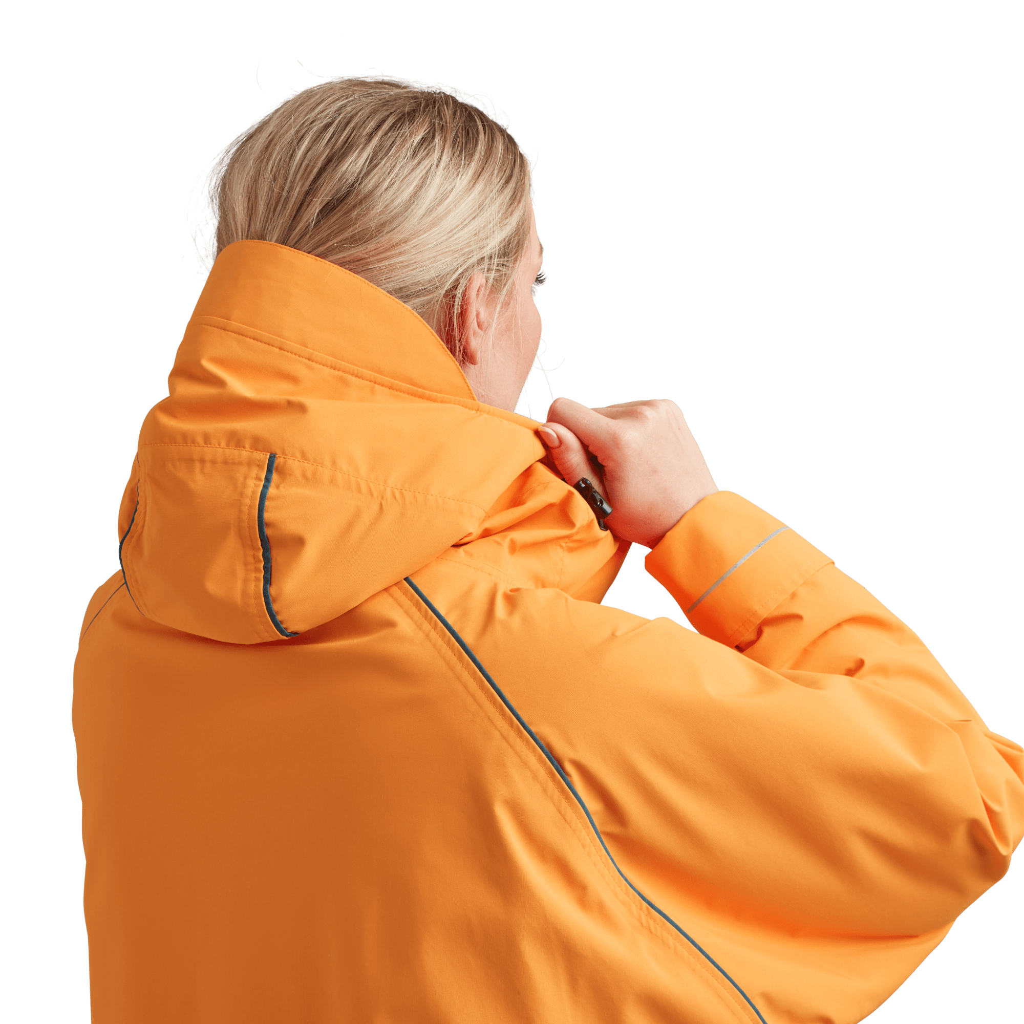 Women's Long Sleeve Waterproof Dry Changing Robe Alter Evo - Bitter Orange